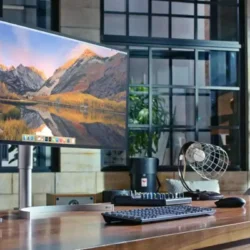 entrada monitor ultrapanoramico